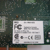 846-0201 - Matrox Millenium Reva Video Card MGI G4+M4A16DG 846-0201 - Refurbished