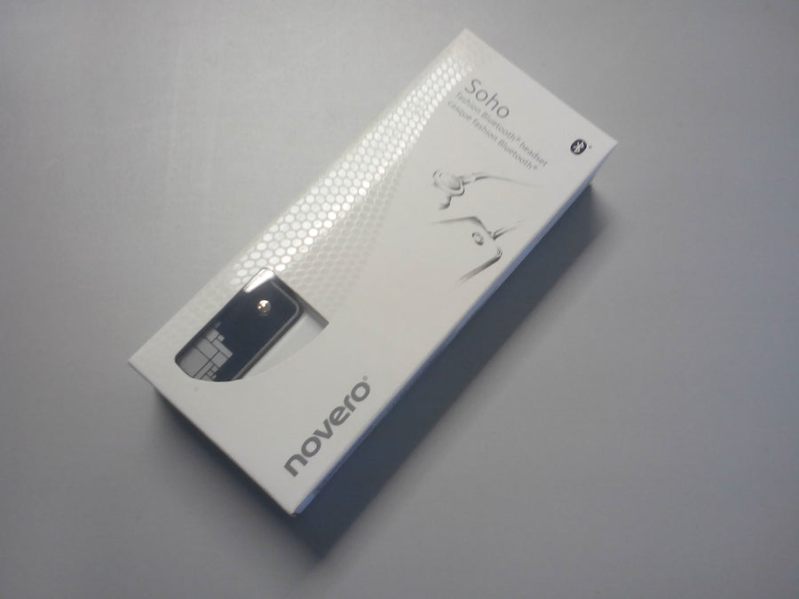 Novero Soho Squares Bluetooth Headset - Silver / Black - PC User | PC Parts And Spares | FREE UK DELIVERY