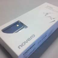 Novero Soho Nappa Bluetooth Headphones - Silver / Blue - PC User | PC Parts And Spares | FREE UK DELIVERY