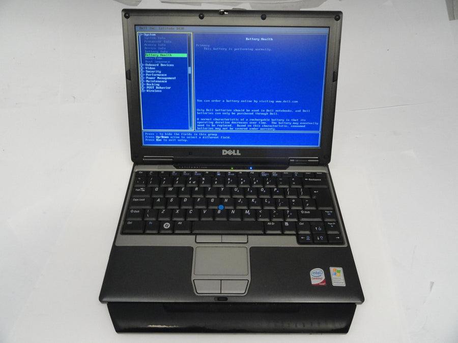 PP09S - Dell Latitude D430 1.2GHzCentrino CPU 120Gb XP Pro Installed HDD 2Gb On-Board RAM WiFi Bluetooth Smartcard Reader - USED