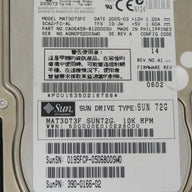 MAT3073FC - Sun/Fujitsu 72Gb Fibre Channel 10Krpm 3.5" HDD - Refurbished
