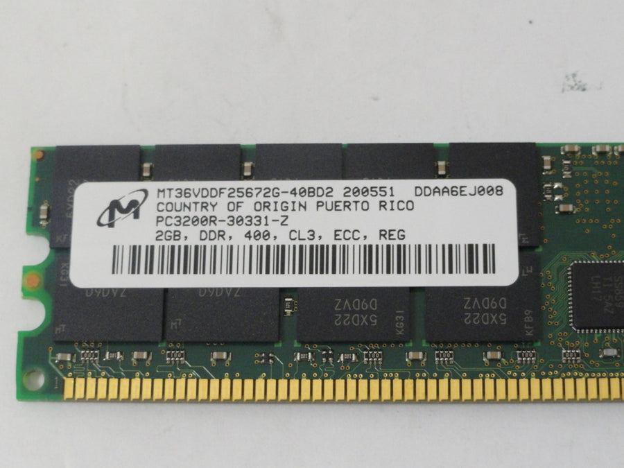 PR12404_MT36VDDF25672G-40BD2_Micron / Sun 2GB Memory Module - Image2