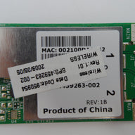 PR15923_459263-002_HP Broadcom 459263-002 Wireless Mini PCI Adapter - Image3