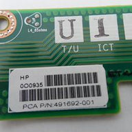 491692-001 - HP Proliant Dl360 491692-001 PCI-E Riser Card - Refurbished