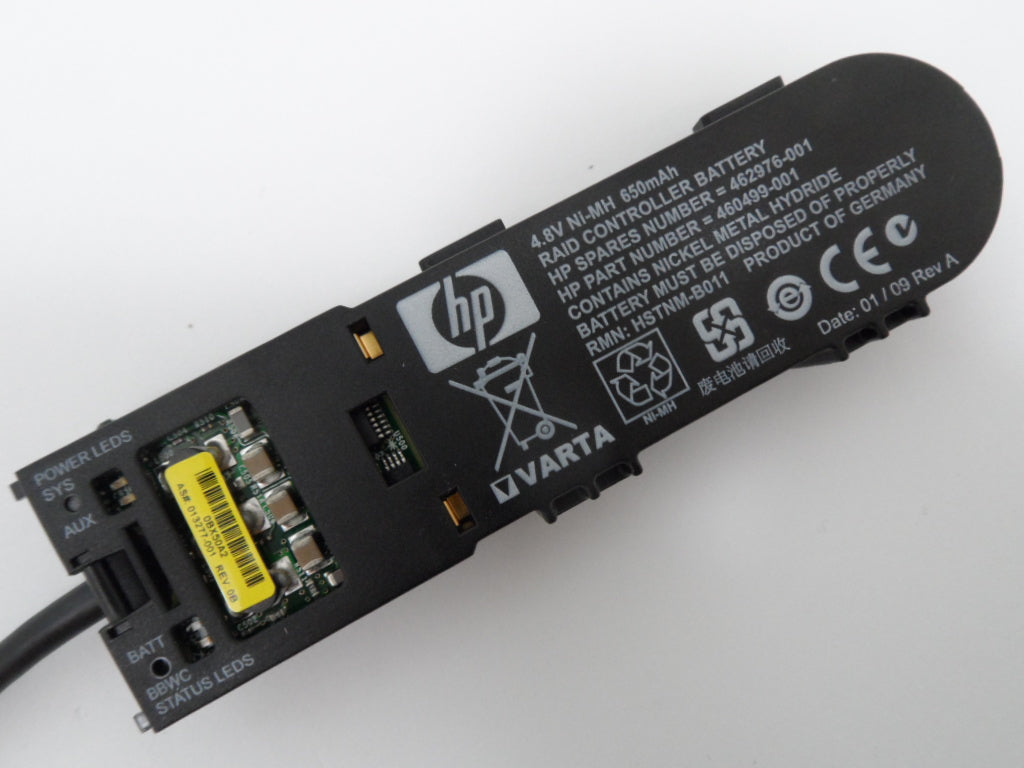 460499-001 - HP 460499-001 650MAH P-Series Battery - Refurbished