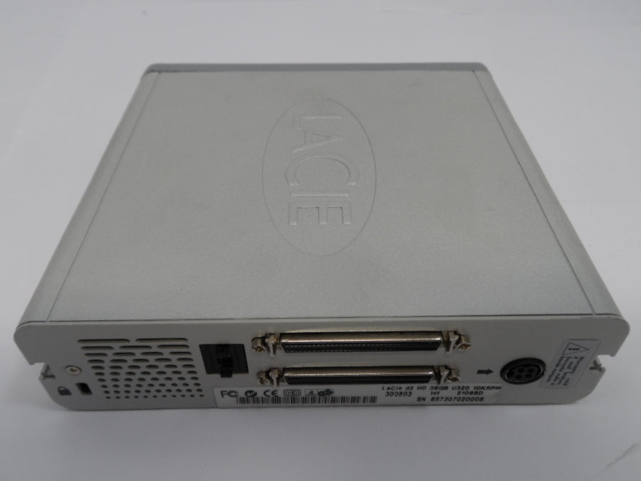 300503 - LaCle d2 HD 36GB U320 10KRPM External Hard Drive - Silver - USED