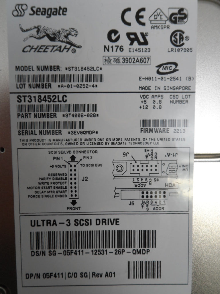 PR16996_9T4006-028_Seagate / Dell 18.4GB 3.5" HDD - Image2