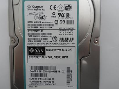 PR17578_9V3006-050_Seagate Sun 73GB SCSI 80 Pin 10Krpm 3.5 ReCert HDD - Image4