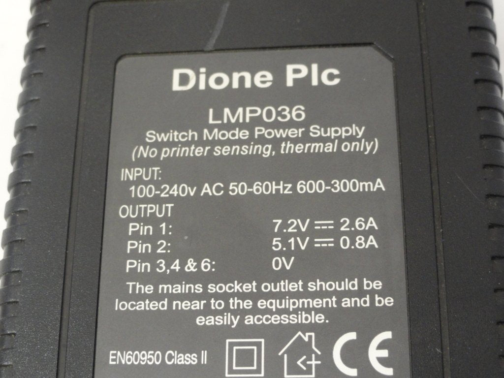 MC0825_LMP036_Dione Plc POWER ADAPTER - Input 100-240V - Image3