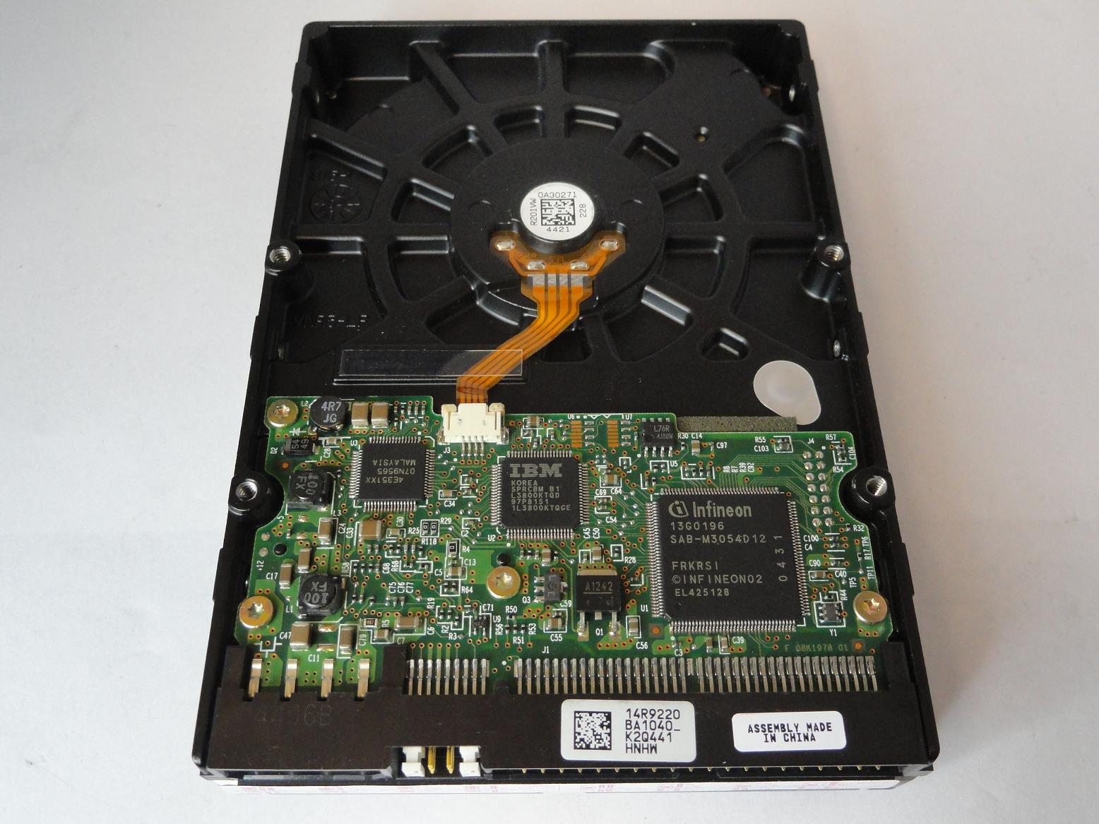 PR13504_08K0462_Hitachi 80GB IDE 7200rpm 3.5in HDD - Image2