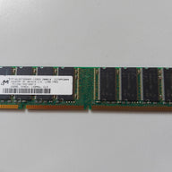 Micron 256MB PC133 133MHz non-ECC Unbuffered CL3 168-Pin DIMM Memory Module ( MT16LSDT3264AY-133G3 ) REF