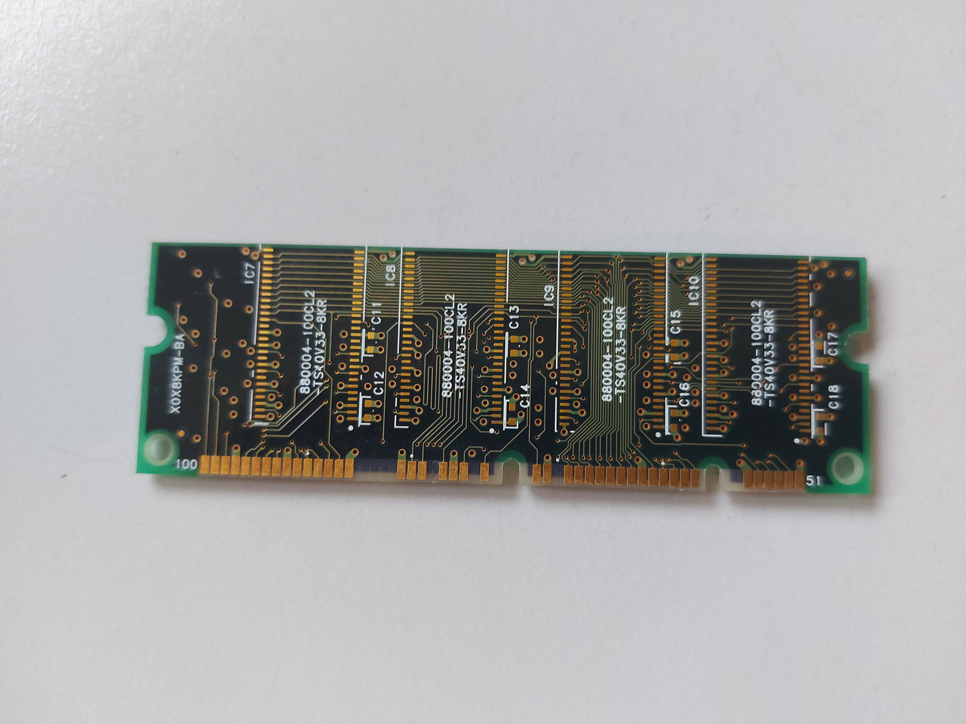 Buffalo 64MB 100MHz CL2 NonECC Unbuffered SDRAM DIMM Module ( PM100-S64/HC ) REF