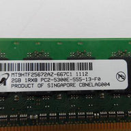 PR21500_MT9HTF25672AZ-667C1_Crucial/Micron 2GB PC2-5300 DDR2-667MHz DIMM - Image3