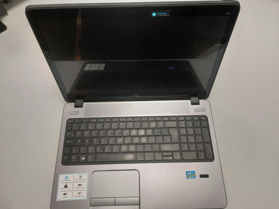 HP ProBook 450 500GB HDD Core i3-3120M 2500MHz 4GB RAM 15.6" Laptop