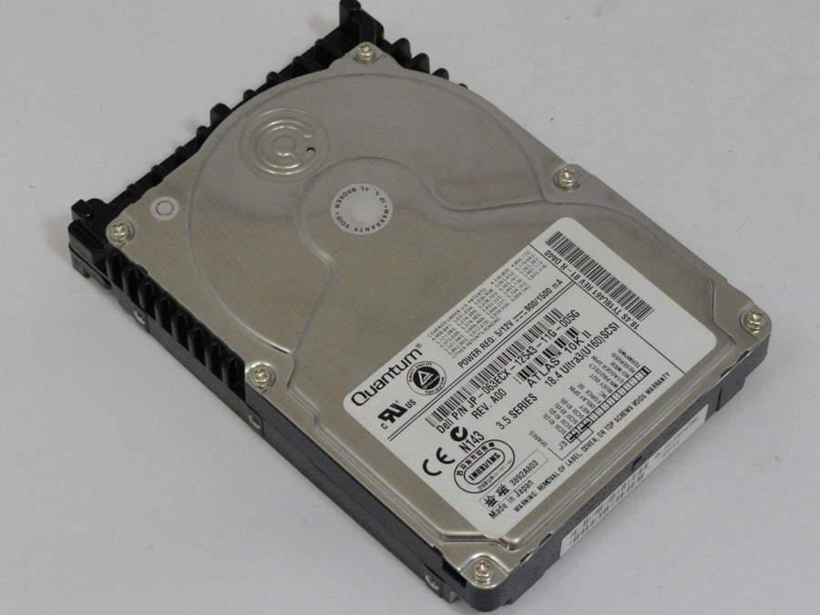 Quantum Dell 18.4GB SCSI 68 Pin 10Krpm 3.5in HDD ( TY18L461 063ECX ) USED