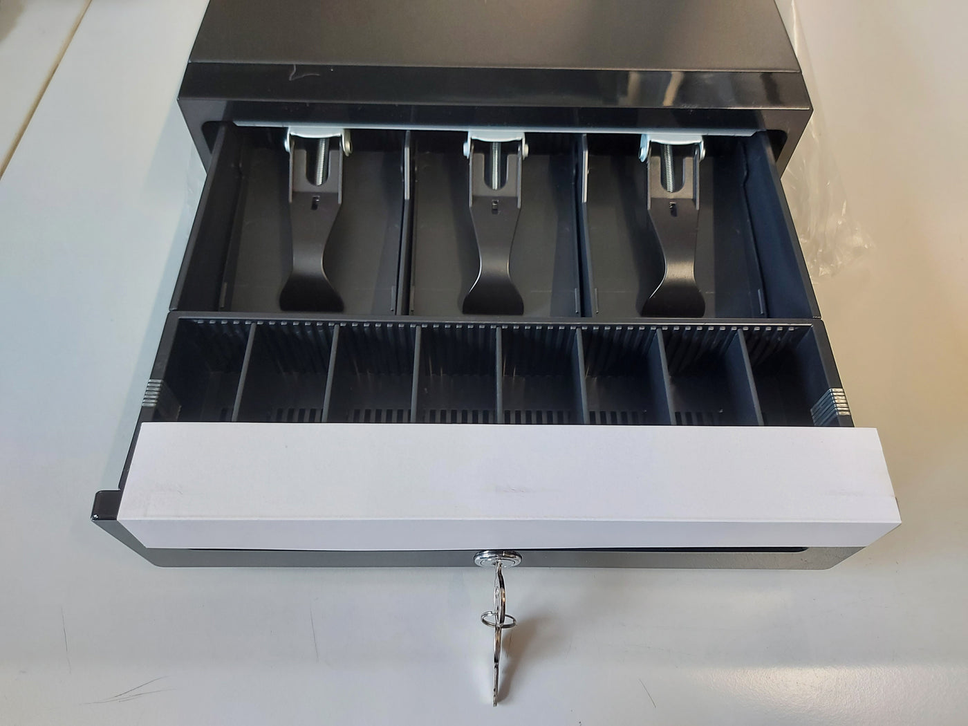 Aures POS Cash Drawer - Black W/ Keys ( 3S333-N-24V ) NOB
