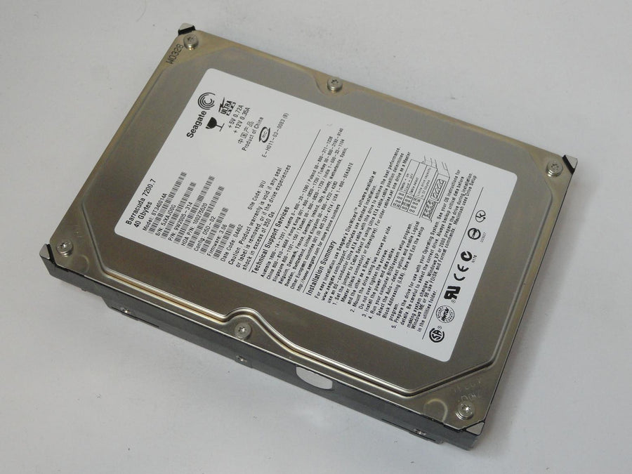 9W2005-314 - Seagate 40GB IDE 7200rpm 3.5in Barracuda 7200.7 HDD - Refurbished