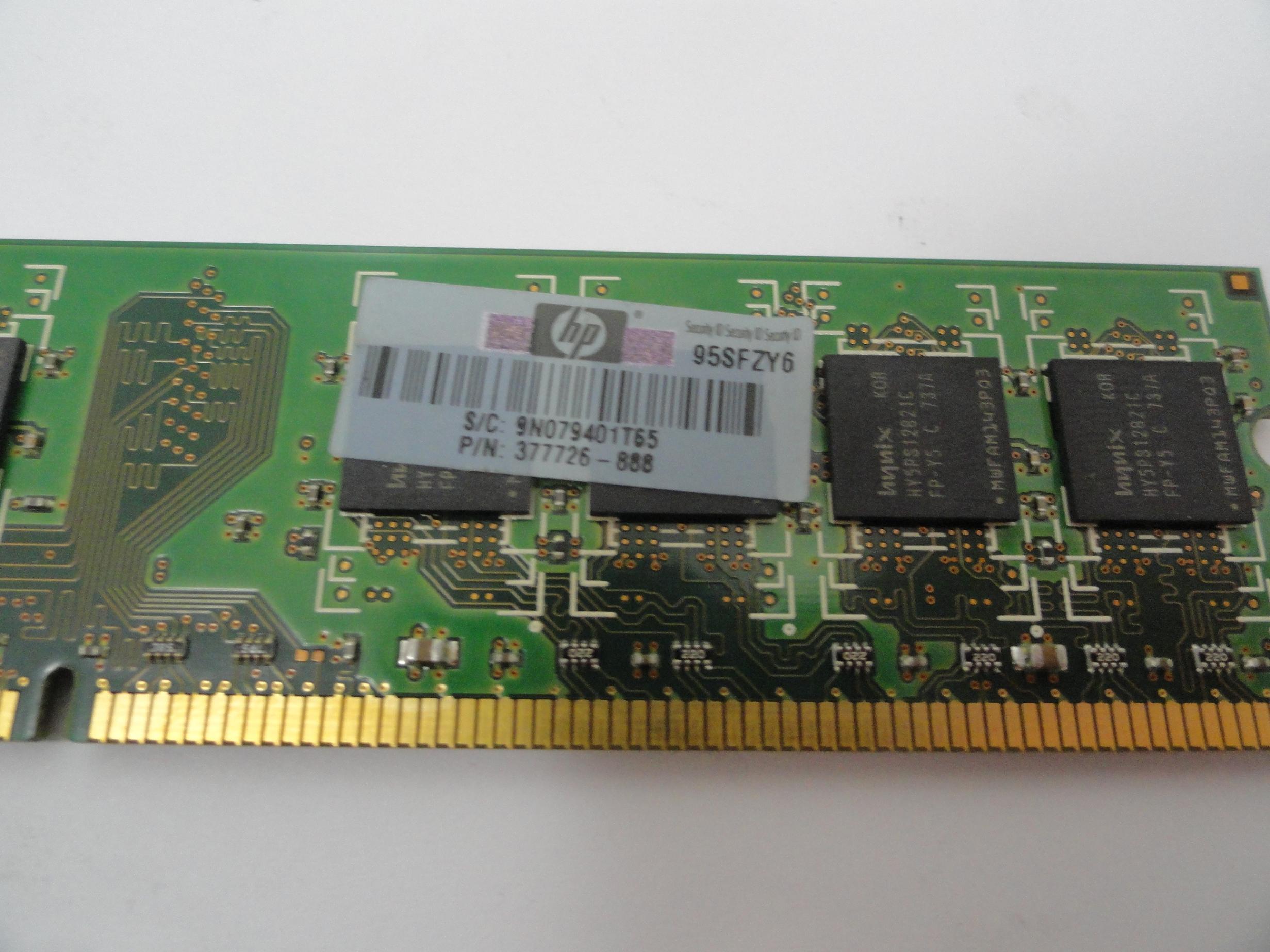 PR16365_HYMP512U64CP8-Y5_HP 1Gb PC2-5300 CL5 DDR2-667 UDIMM RAM Module - Image2