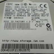 MC0021_00K4010_IBM 9.1GB SCSI 80 pin 7200rpm 3.5in HDD - Image3