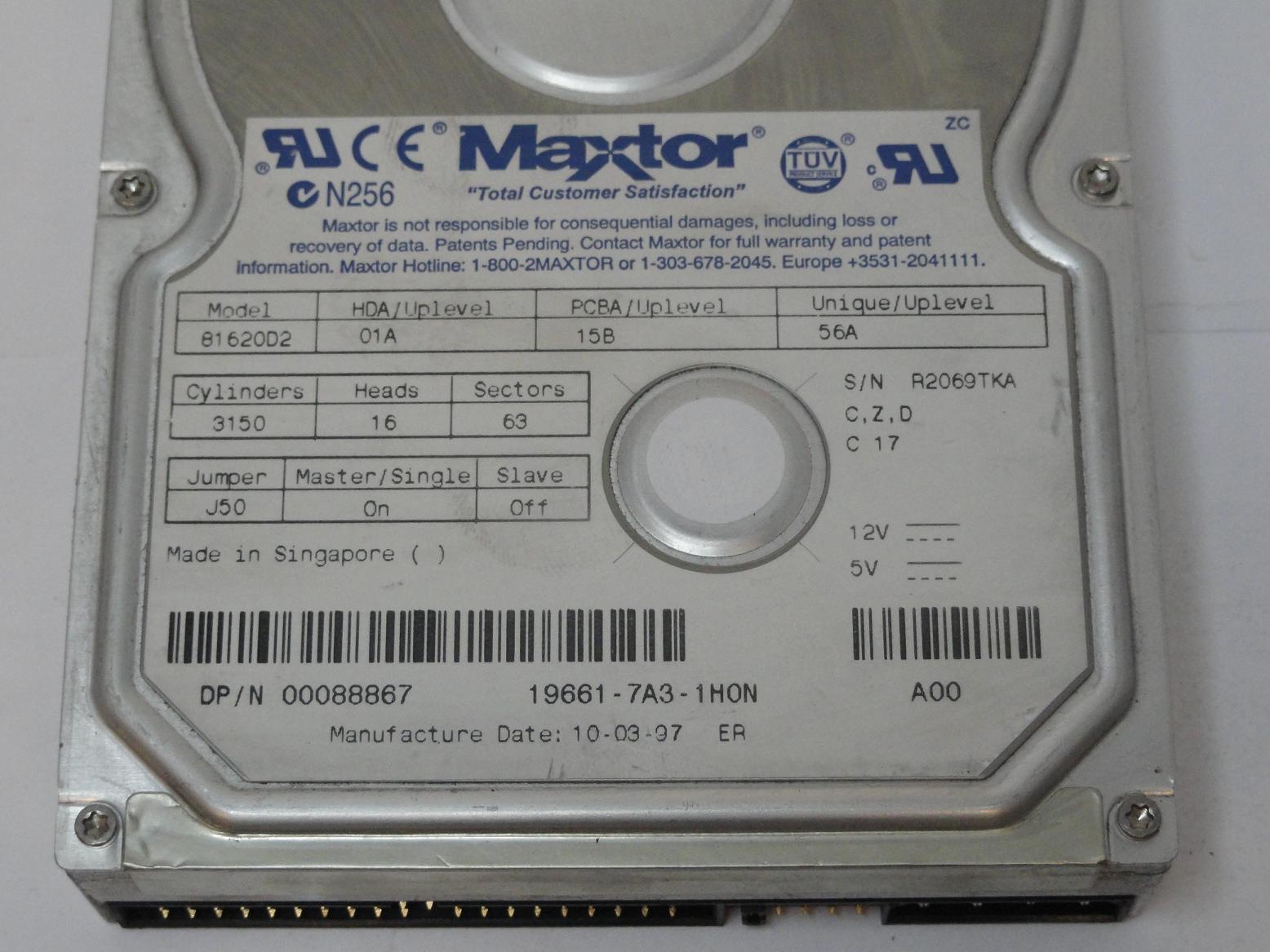 MC1906_81620D2_Maxtor IDE 1.6GB 3.5" HDD - Image3