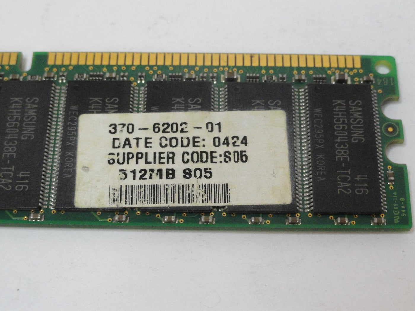 PR25385_PC2100R-20331-Z_Samsung Sun 512MB PC2100 DDR-266MHz DIMM RAM - Image4