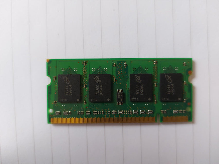 Micron 512MB DDR2-533MHz PC2-4200 200-Pin SoDimm Memory Module (MT8HTF6464HDY-53ED3)