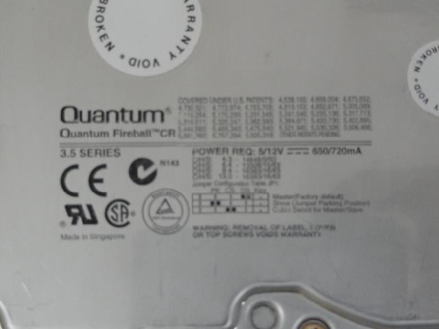 PR04533_CR64A011_Quantum Apple 6.4Gb IDE 3.5in HDD - Image3