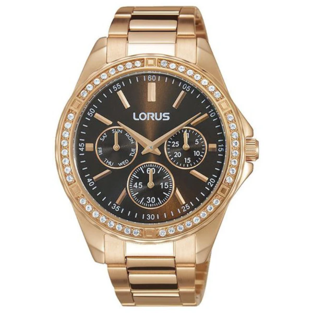 Lorus Womens Chronograph Quartz Watch with Stainless Steel Strap RP616CX9