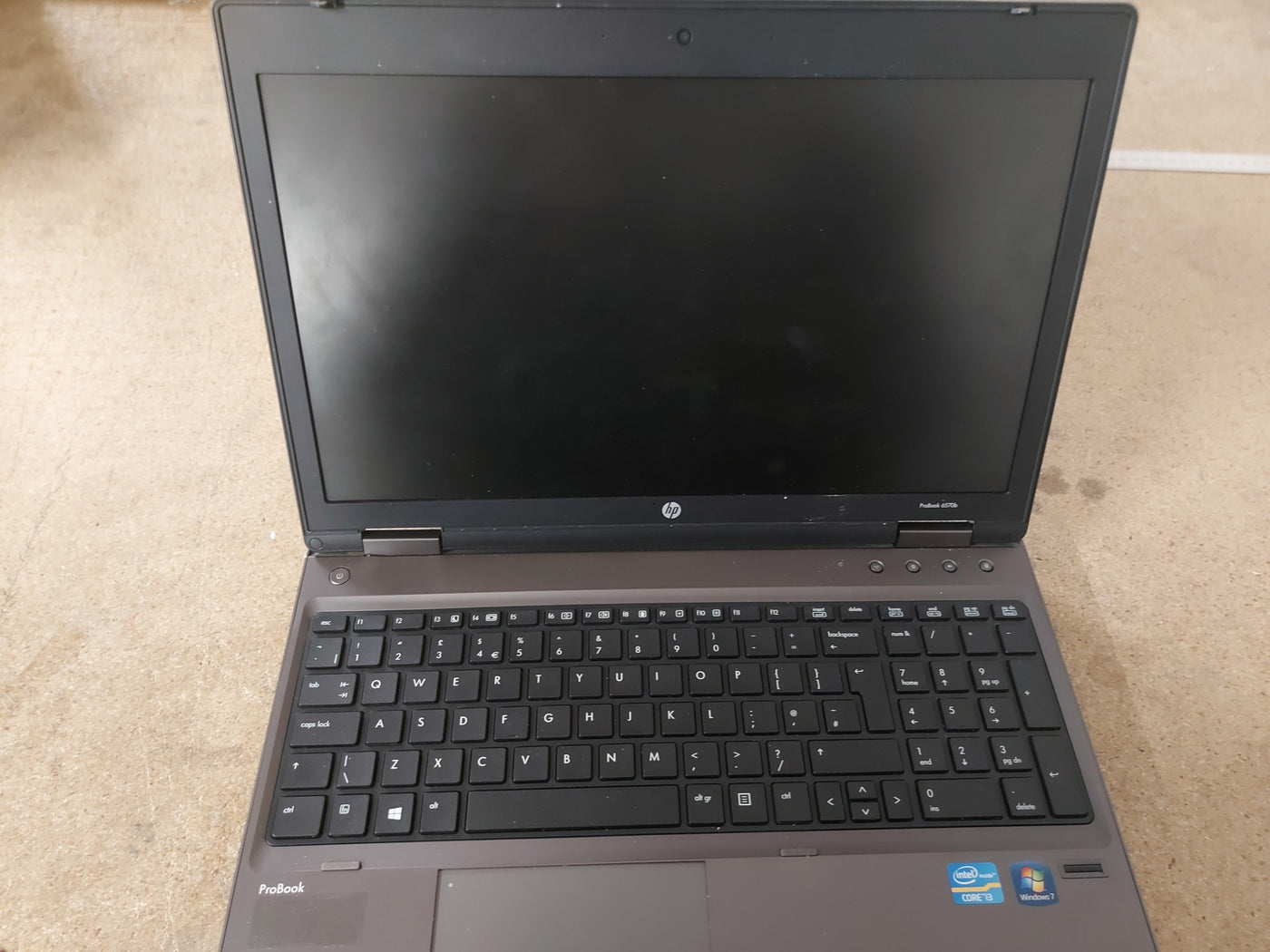 HP ProBook 6570b 320GB HD 4GB RAM Core i3-2370M 2400MHz DVDRW 15.6" Laptop ( B6P78ET#ABU ) USED 