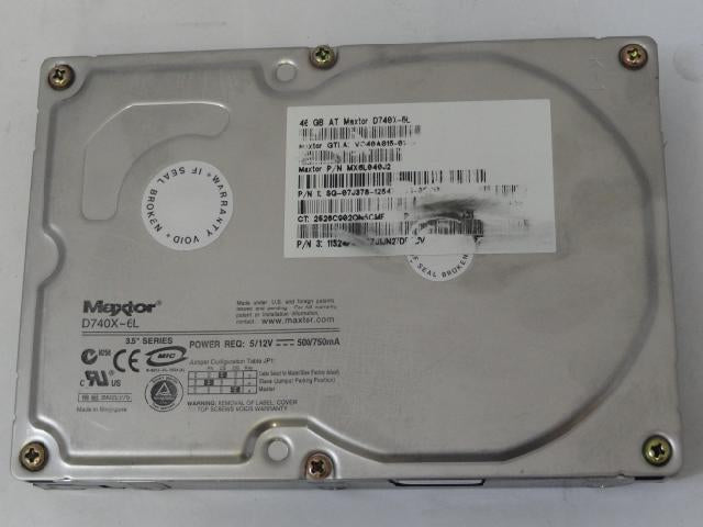 PR12482_VQ20A492_Maxtor Compaq 40Gb IDE 7200rpm 3.5in HDD - Image3