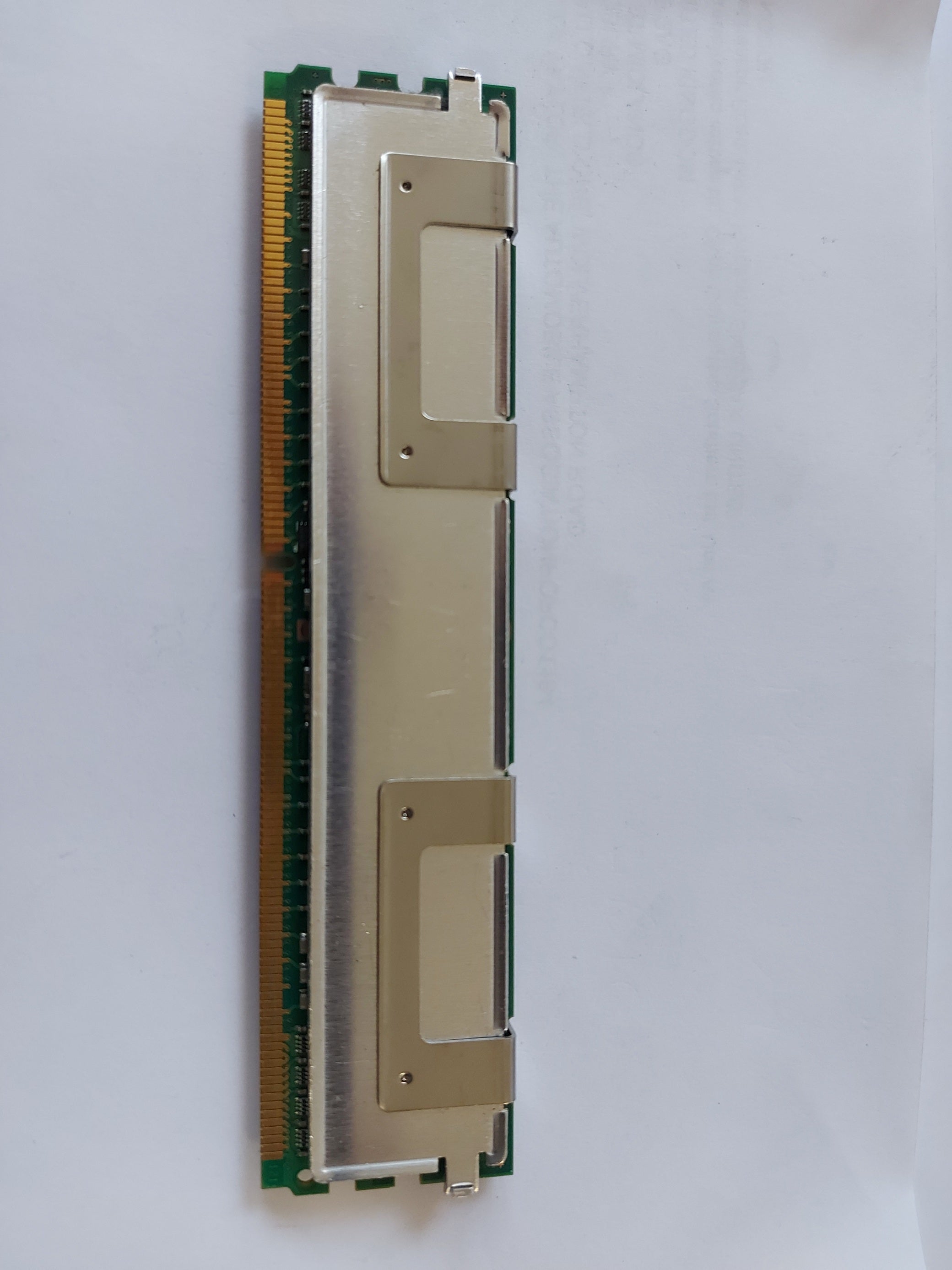 HP Qimonda 1GB DDR2-667MHz ECC Fully Buffered CL5 240-Pin DIMM Double Rank Memory Module (single) ( HYS72T128420HFA-3S-B 398706-051 416471-001 ) REF