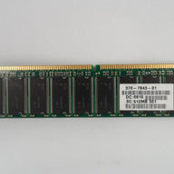 370-7943-01 - Sun Original 512mb DDR-400 PC3200 ECC Unbuffered Memory Module (DIMM) - Refurbished