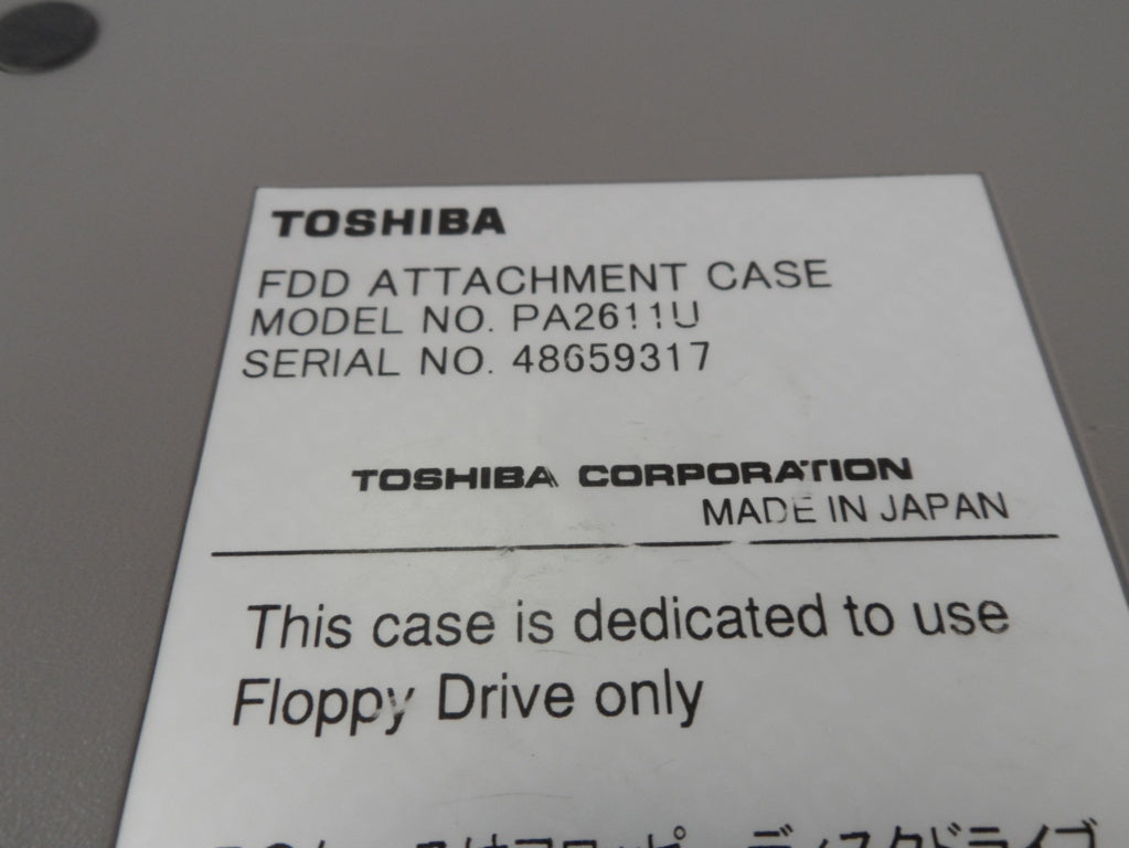 PR02646_PA2611U_Toshiba 1.44Mb External Floppy Disk Drive - Image3