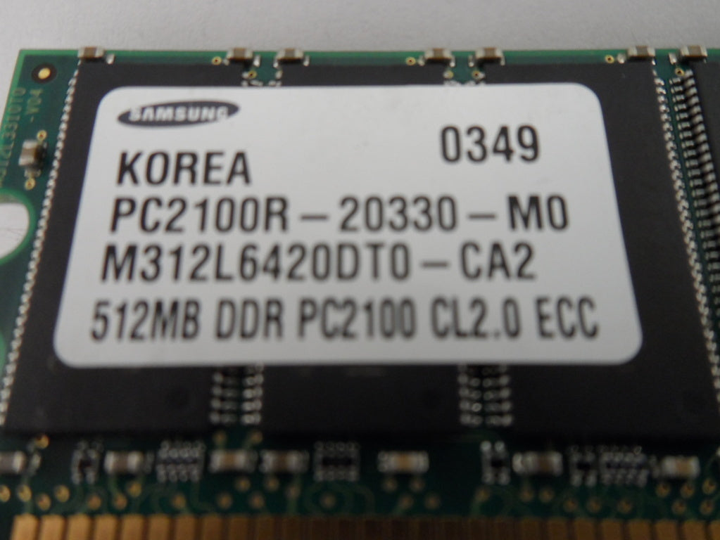 MC6424_MT18VDDT6472G-26AC0_512MB PC2100R-20330-Z DDR 266  CL2 ECC REG - Image3