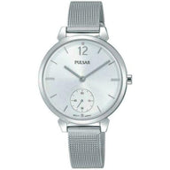 Pulsar Womens Analogue Classic Quartz Watch with Stainless Steel Strap PN4053X1