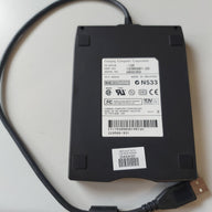 Compaq FD-05PUB-128 USB 3.5" 1.44MB Portable External Floppy Drive ( 19308801-28 229588-931 ) REF