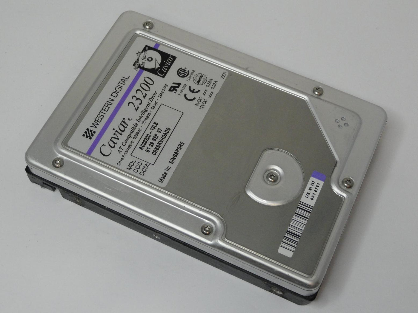 AC23200-19LB - Western Digital Caviar 3.2GB IDE 5400rpm 3.5in HDD - Refurbished