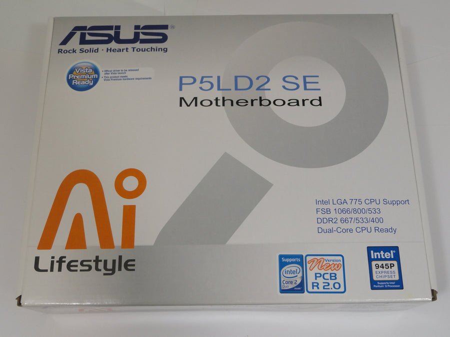 90-MBB1AC-G0EAYZ - Asus P5LD2 SE/C LGA775 Dual Core CPU Ready - NOB