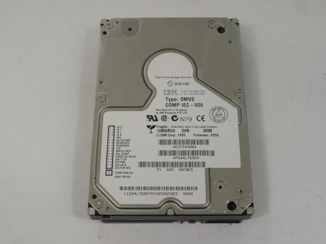 PR19155_34L7695_IBM 9Gb SCSI 68 Pin 3.5" 10Krpm HDD - Image2