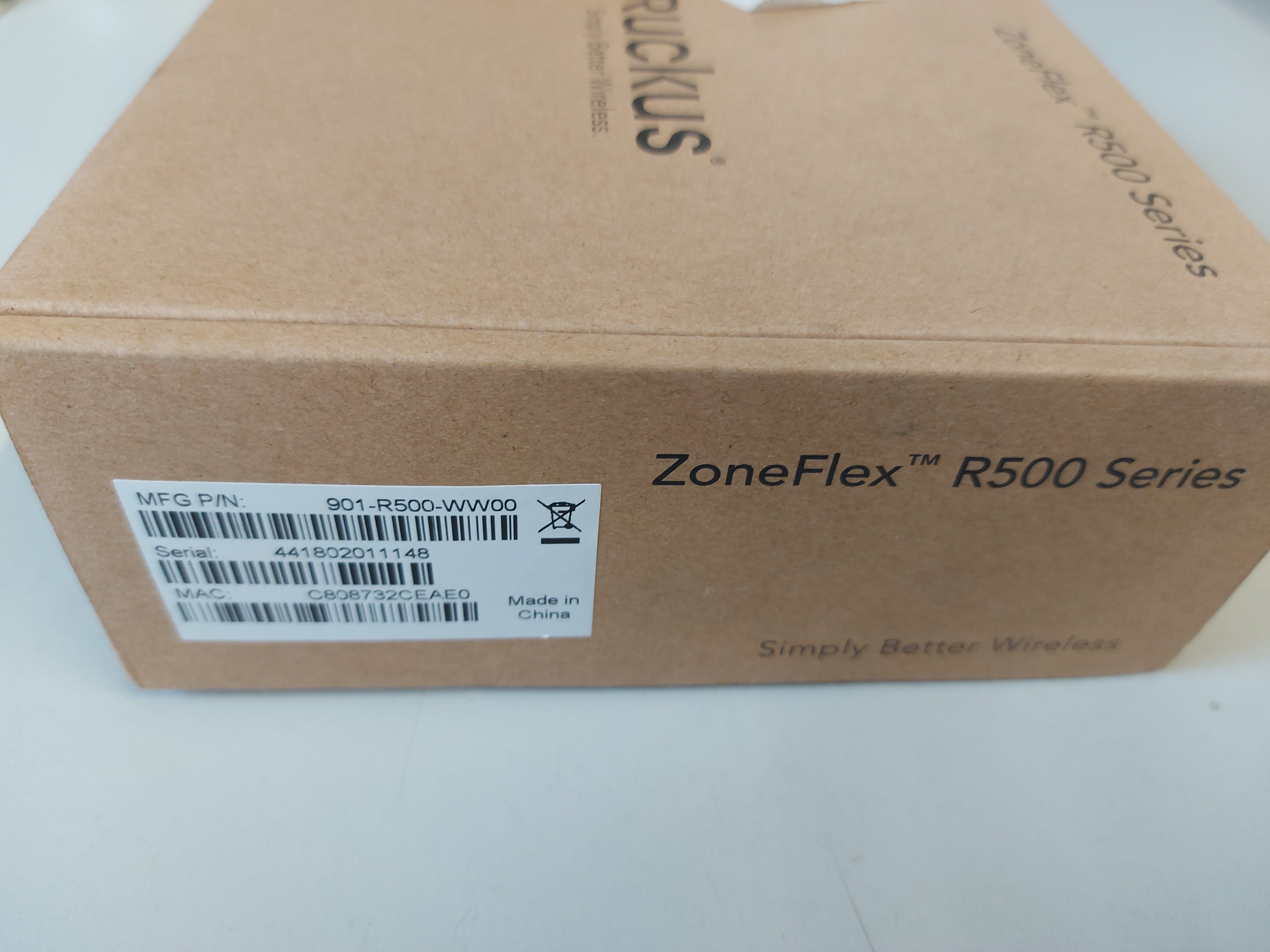 Ruckus ZoneFlex R500 Dual-Band 802.11ac Access Point ( 901-R500-WW00 ) NEW 