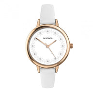 Sekonda Editions Women's White Strap Watch 2817