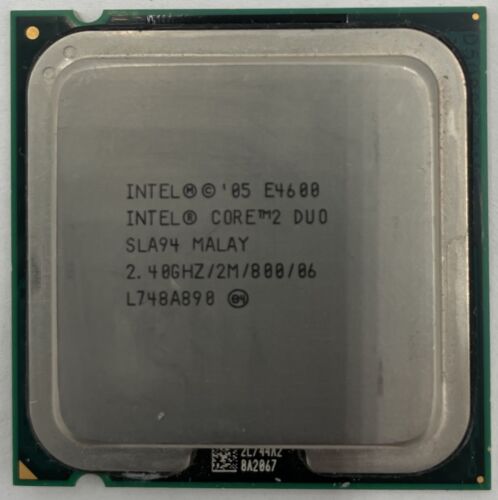 Intel Core 2 Duo E4600 2.40GHz 775 2M 800 CPU Processor ( SLA94 ) REF