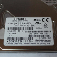 MC3178_DK23AA-60_Hitachi 6GB IDE 4200rpm 2.5in HDD - Image2