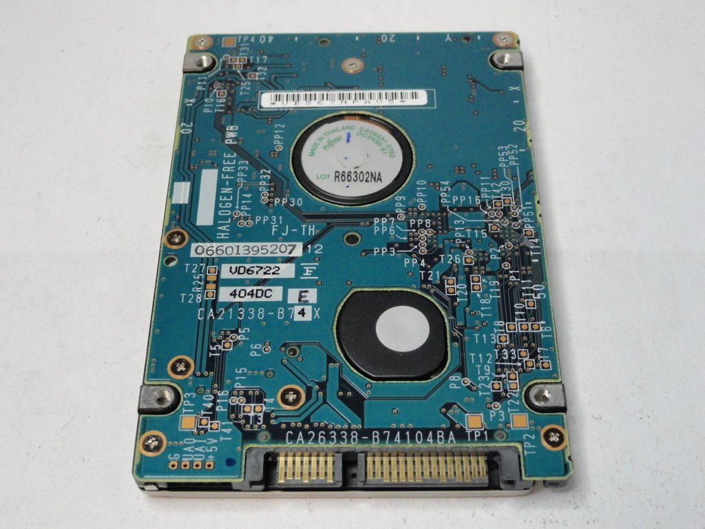 PR20351_CA06672-B43100F1_Fujitsu 60Gb IDE 5400rpm 2.5in HDD - Image3