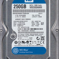 Western Digital Lenovo 250GB 7200RPM SATA 3.5in HDD ( WD2500AAKX-08U6AA0 03T7039 SH20A38369 16-200542 ) REF