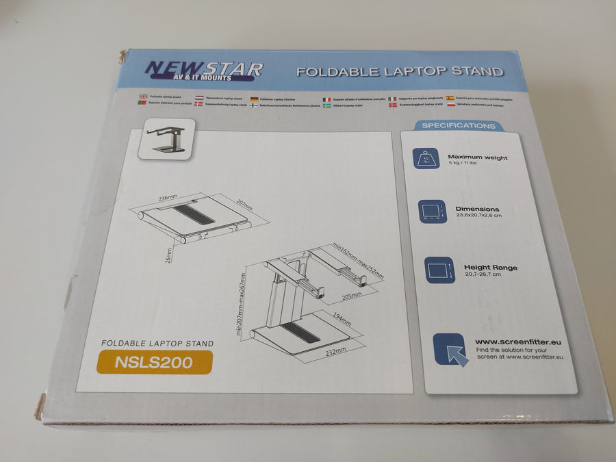 Neomounts by Newstar foldable laptop stand ( NSLS200 ) NEW