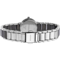 Sekonda Ladies Seksy Entice Black Stone Set Bracelet Watch 2380