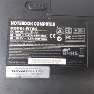 Novatech W76k Notebook 15.6" 320GB HDD 2GB RAM AMD 64 ATHLON X2 Laptop ( W76k ) USED
