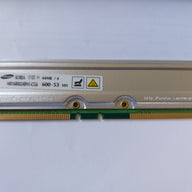 Samsung 64MB 184pin PC-600 non-ECC 53ns RDRAM Rambus Module ( MR16R0824BN1-CG6 ) REF