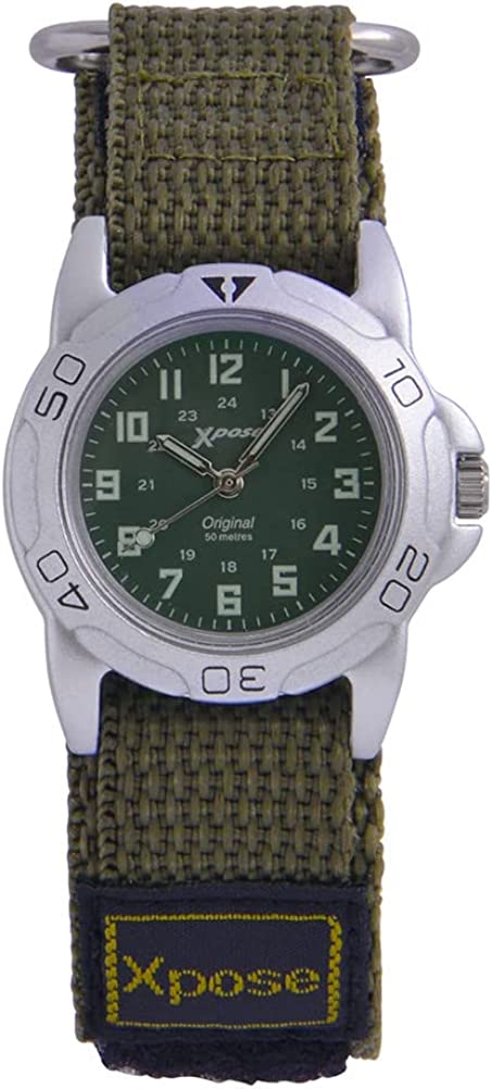 Sekonda Kids Xpose Green Velcro Sports Watch 3985 